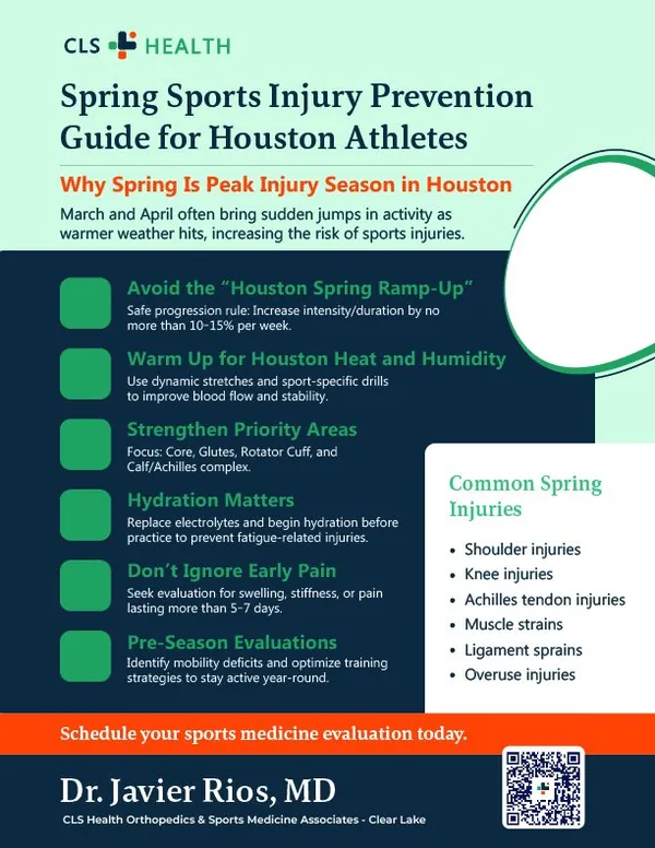 Spring sports injury prevention guide