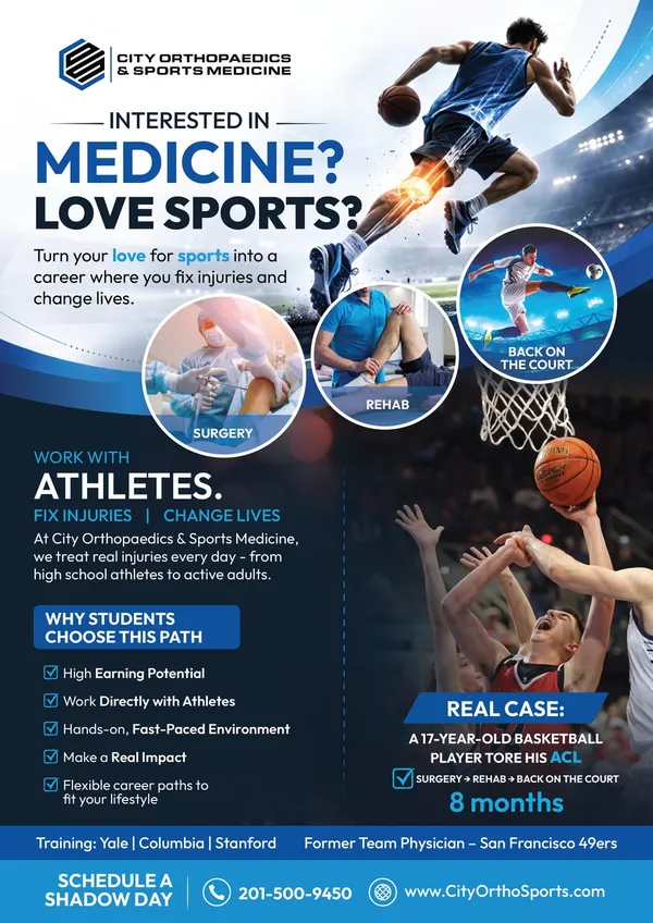Careers in medicine flyer