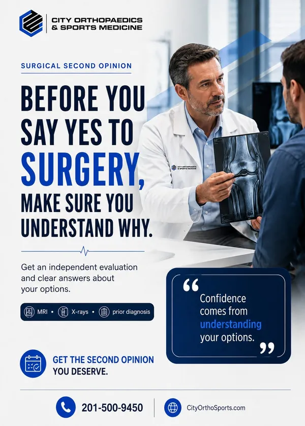 Surgical second opinion ad