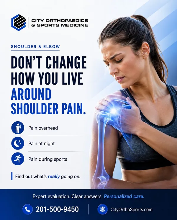 Shoulder pain awareness post